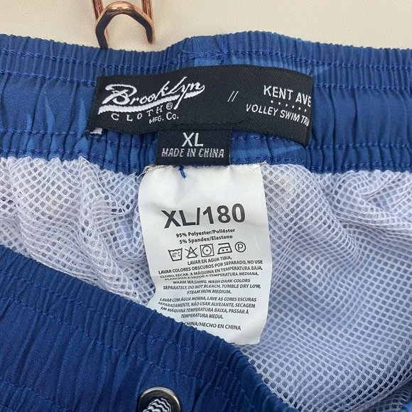 Brooklyn Cloth Kent Ave Volley Floral Swim Trunks Men’s Swimsuit Palms Toucan XL - Picture 6 of 7